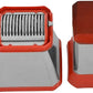 Nency Stainless Steel Chili Cutter, 21.8 cm x 10.2 cm x 11 cm, Red