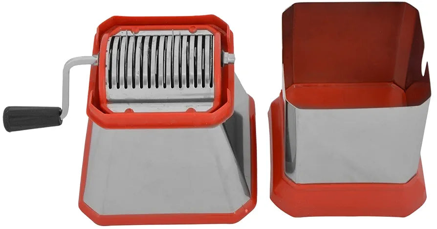 Nency Stainless Steel Chili Cutter, 21.8 cm x 10.2 cm x 11 cm, Red