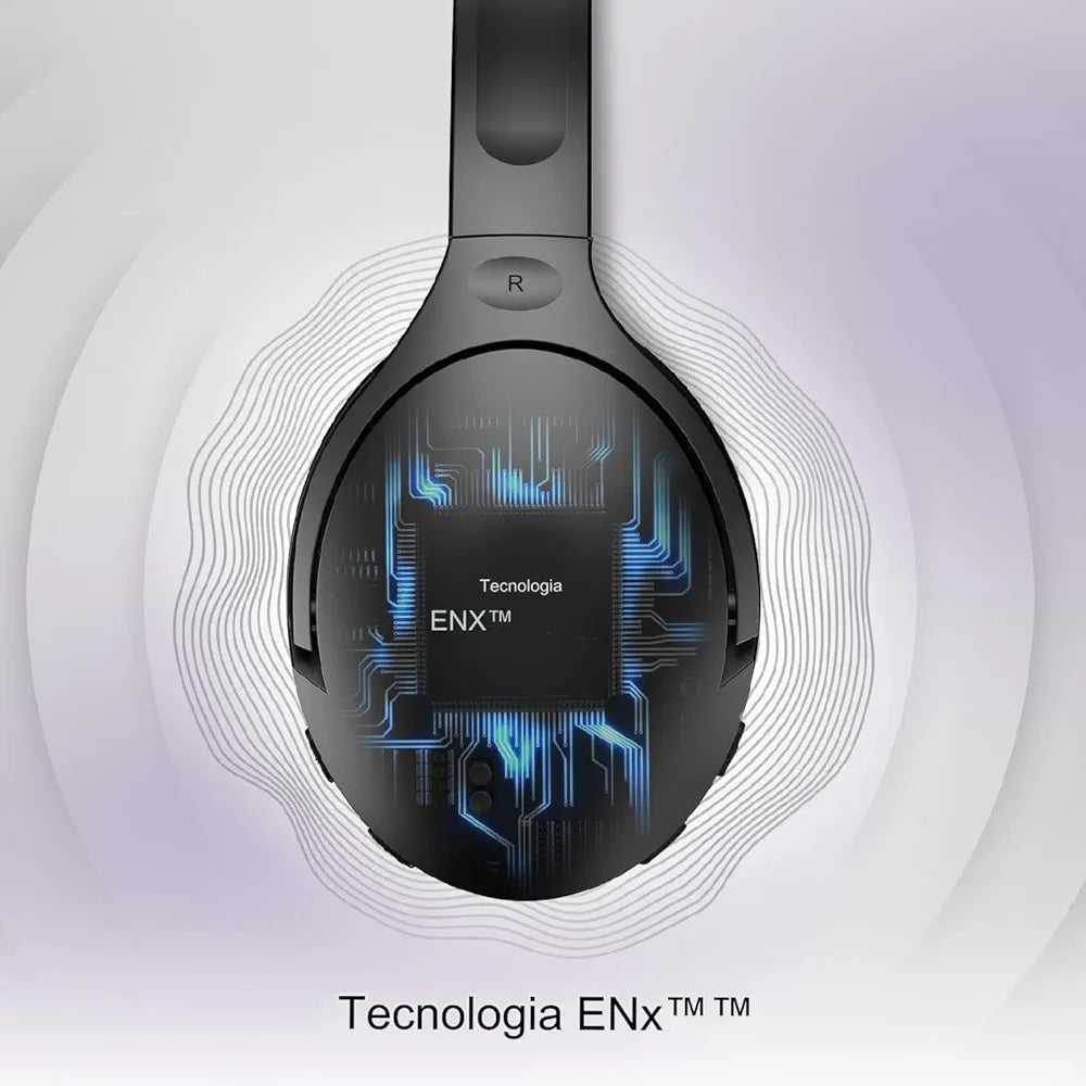 boAt Rockerz 551ANC Bluetooth Hybrid Active Noise Cancellation Over Ear Headphones with Up to 100H Playtime, ASAP Charge, Ambient Sound Mode &Dual EQ Modes, Enx Technology