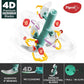 Pigeon Handy Chopper with 5 Stainless Steel Blades and 1 Plastic Whisker 