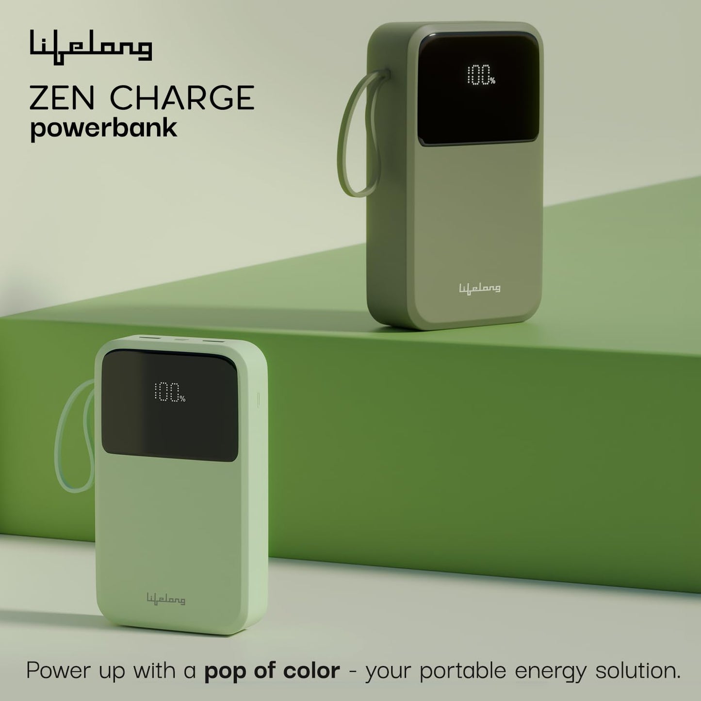Lifelong Electronics 20000mAh 22.5W Fast Charging Power Bank