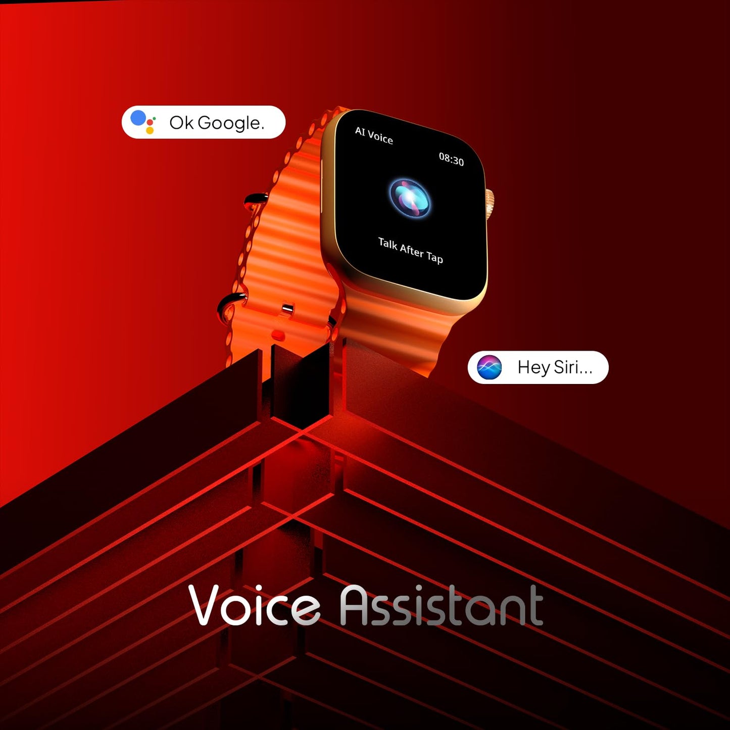 Fire Boltt Newly Launched Vogue Large 2.05" Display Smart Watch