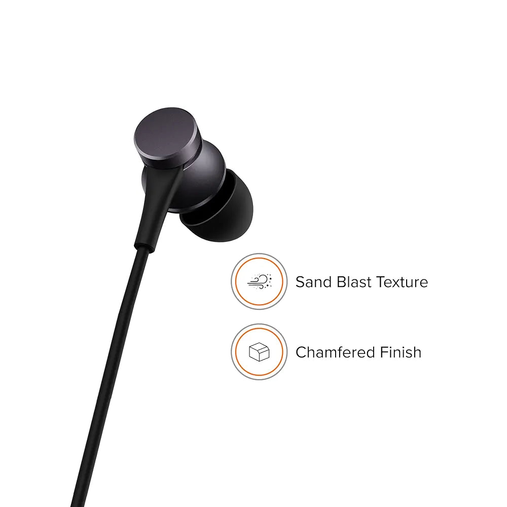 Xiaomi Wired in-Ear Earphones with Mic, Ultra Deep Bass & Metal Sound Chamber 
