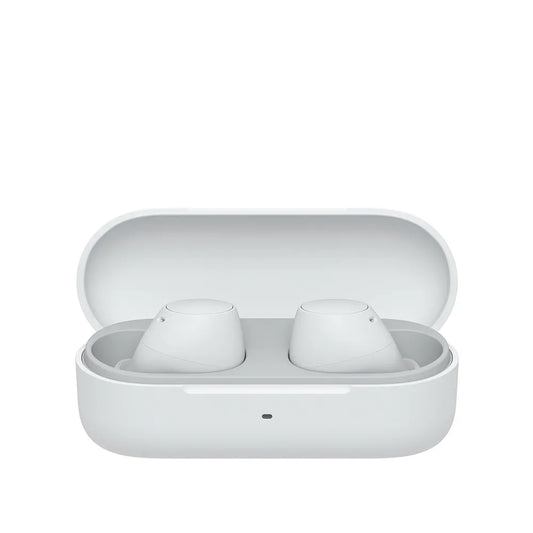 Sony WF-C510 Truly Wireless Earbuds, 22 hours battery life, Clearer hands-free calling, Multipoint Connection, Ambient Sound Mode, IPX4 Water Resistance, White, UAE Version - 1-Year warranty