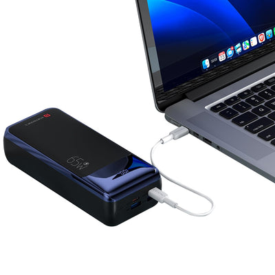 Portronics Ampbox 27K 65W 27000 mAh 4-in-1 Fast Charging Nano Power Bank