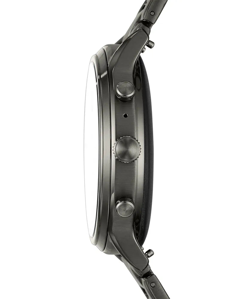 Fossil Gen 5 Carlyle Stainless Steel Touchscreen Men's Smartwatch with Speaker, Heart Rate, GPS and Smartphone Notifications - FTW4024