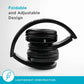URBN Thump 300 Wireless Bluetooth On Ear Headphone with in-Built Mic, Upto 16 Hours Playback, HD Sound, Deep Bass, FM Radio, Intergrated Controls 