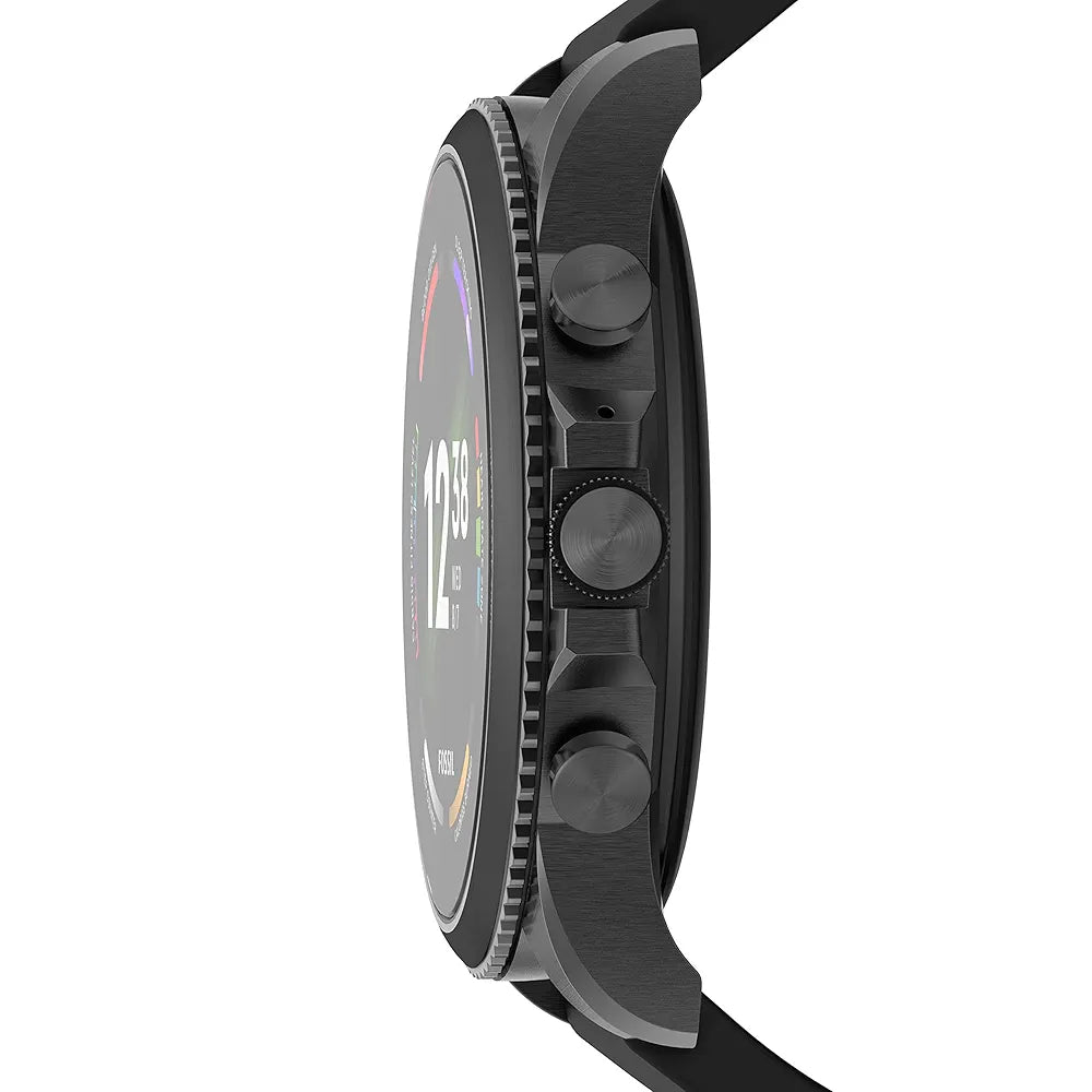 Fossil Gen 6 Digital Black Dial Men's Watch-FTW4061