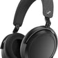 Sennheiser Momentum 4 Wireless Over Ear Headphones, German Design, ANC, 60h Battery, Customizable Sound, 4 Digital Mics for Crystal-Clear Calls, Multipoint Connectivity, 2 Yr Warranty, Black