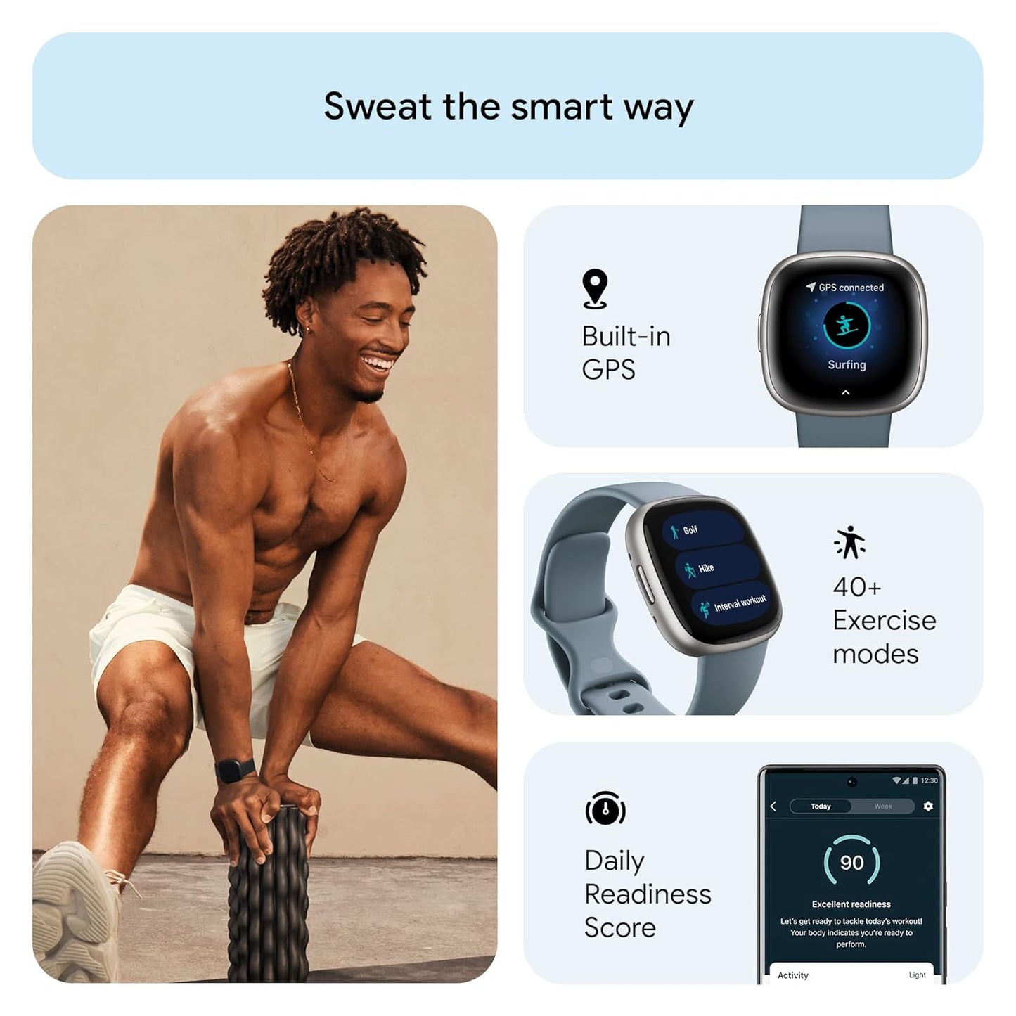 Fitbit Versa 4 Fitness Smart Watch