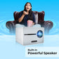 Zebronics PIXAPLAY 20 LED Projector with FHD 1080p, HDMI, USBx2, Aux Out, Bluetooth v5.1, Upto 431 cm Screen Size, Built-in-Speaker, 3000 Lumens and a Compact Design