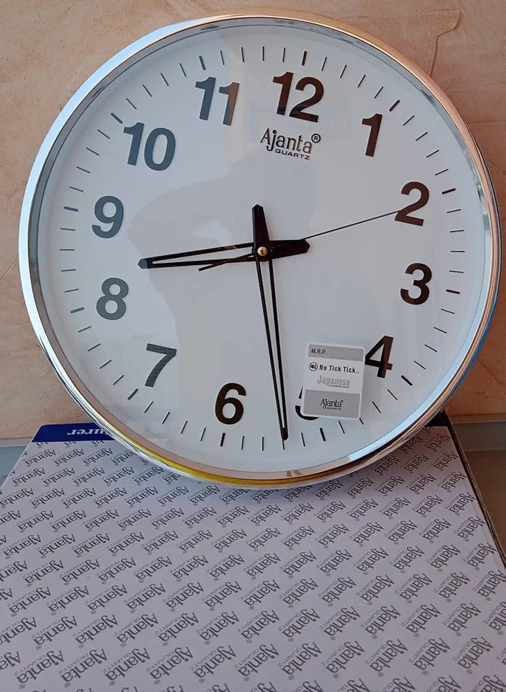 Ajanta Quartz Ajanta Abstract Quartz Analog Wall Clock
