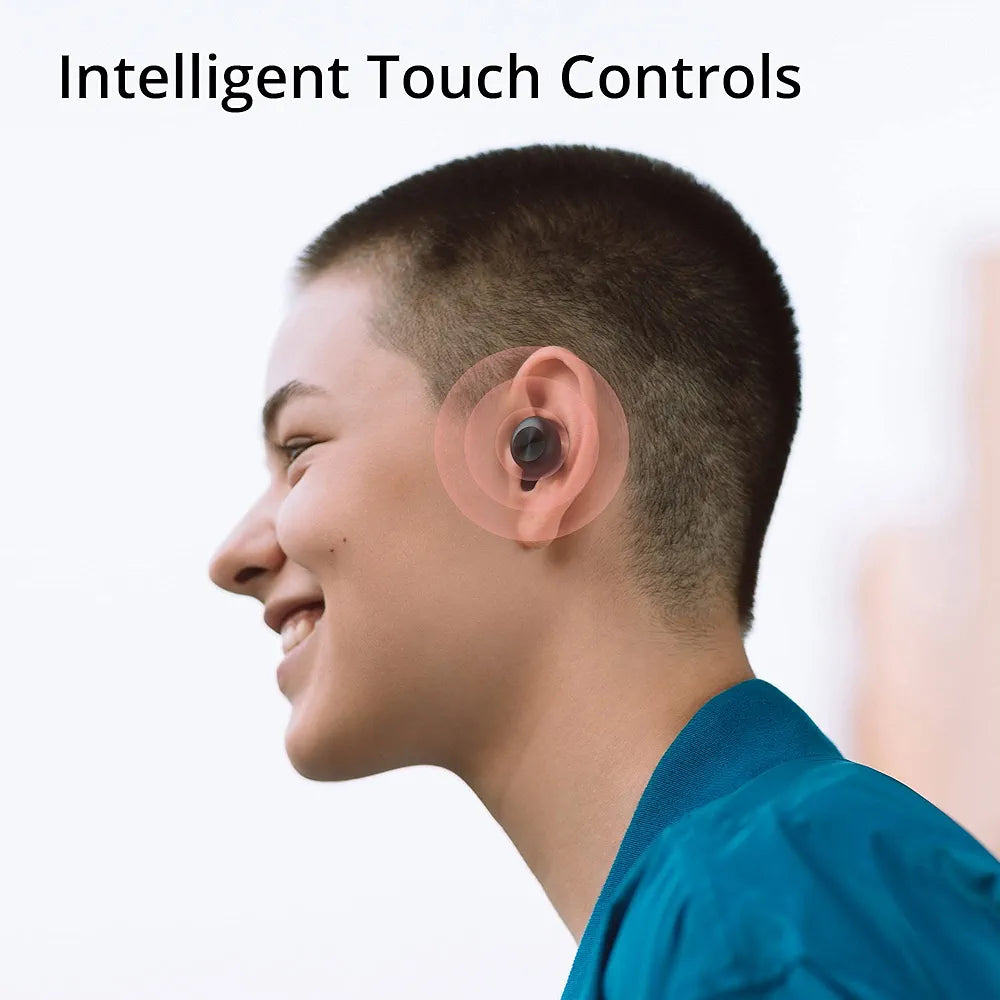DIZO GoPods D, True Wireless in Earbuds with Enviornment Noise Cancellation, Bluetooth Headset 