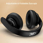 boAt Rockerz 450, 15 HRS Battery, 40mm Drivers, Padded Ear Cushions, Integrated Controls, Dual Modes, On Ear Bluetooth Headphones, Wireless Headphone with Mic 