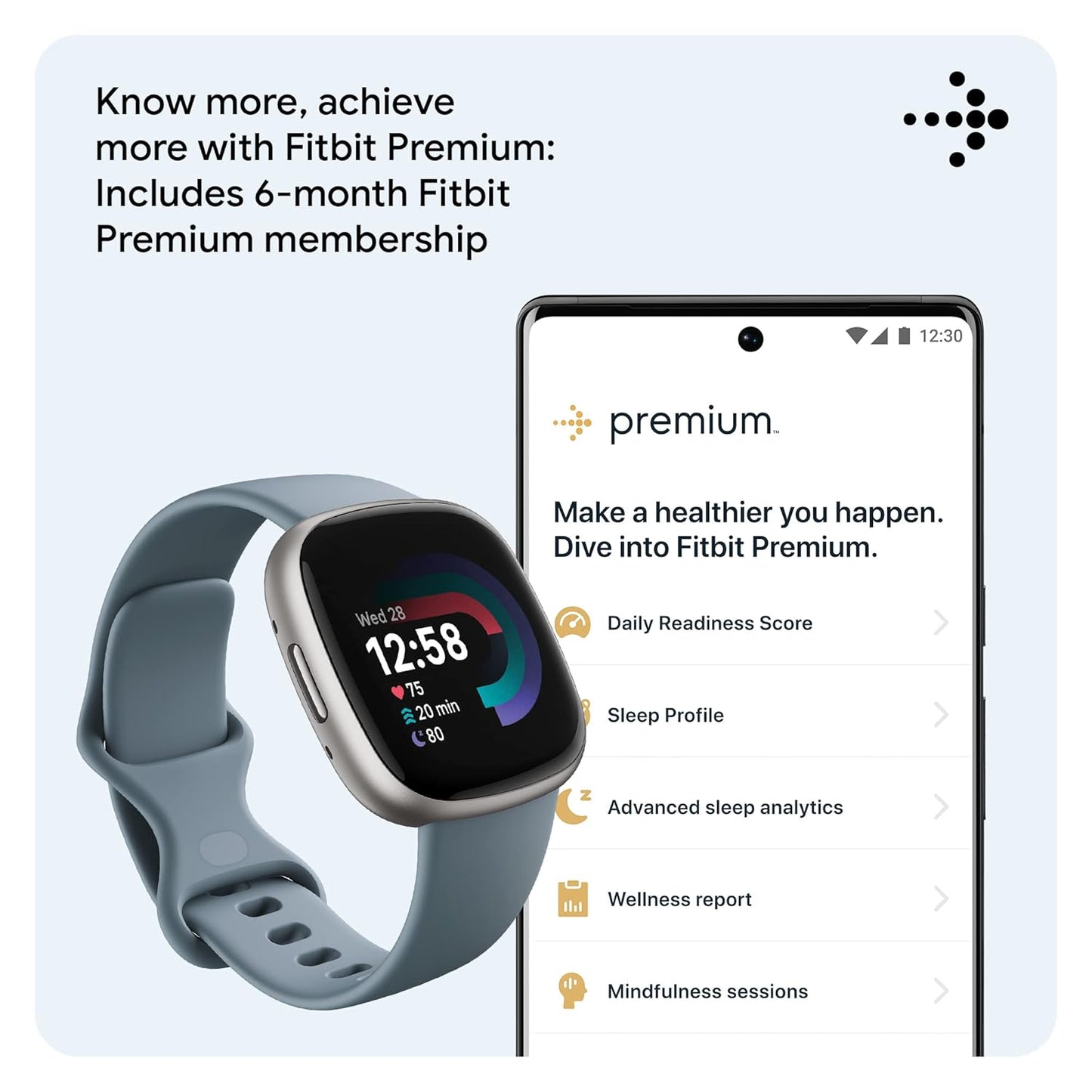 Fitbit Versa 4 Fitness Smart Watch