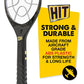 HIT Anti Mosquito Racquet Rechargeable Insect Killer Bat with LED Light