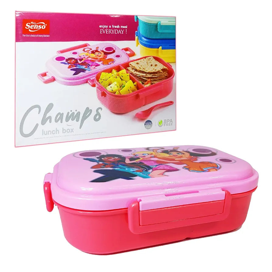 max senso Champs Lunch Box for Men and Children USE for Office and School BPA Free