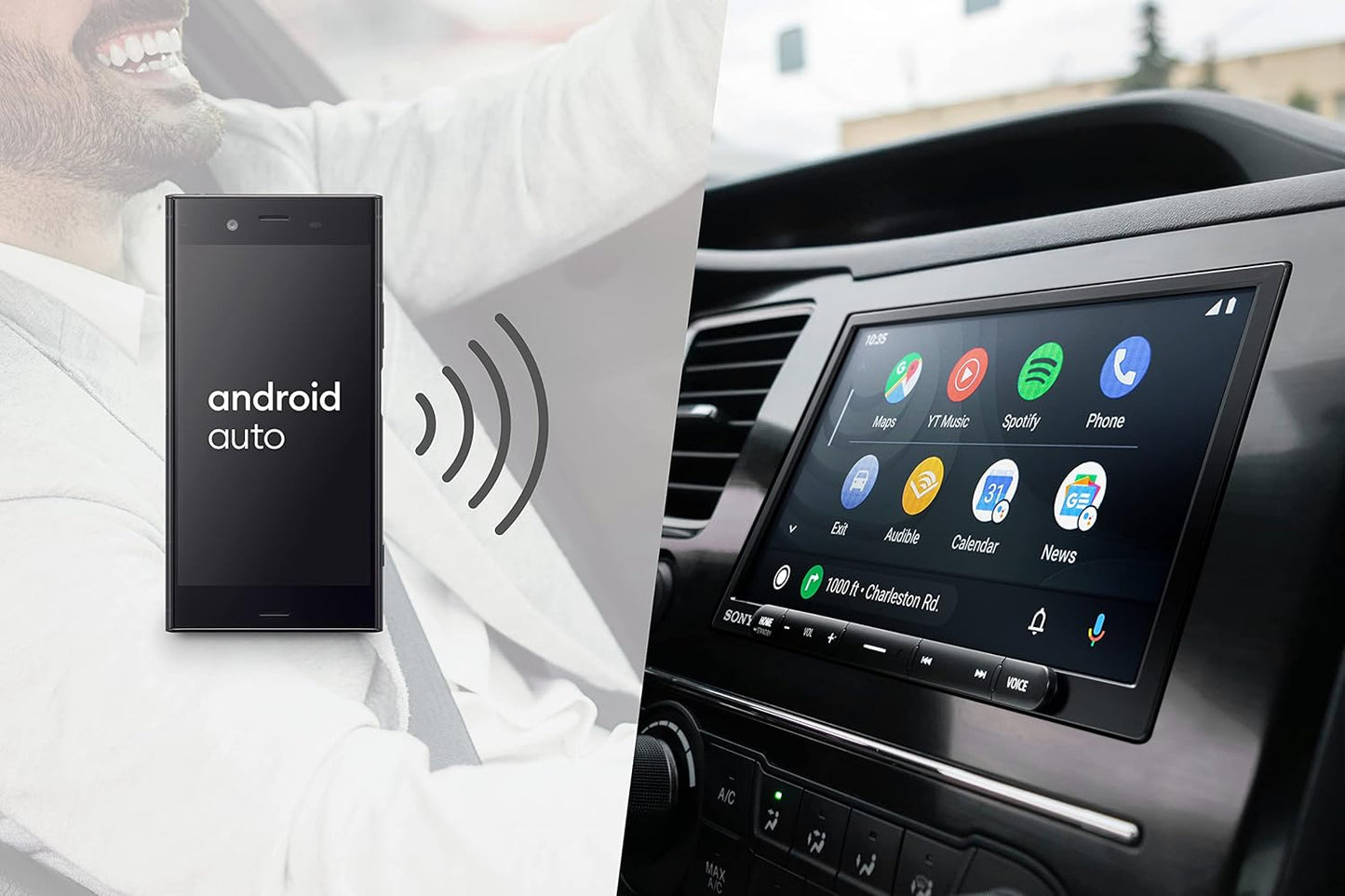 Sony Car Stereo XAV-AX4000 17.6 cm  Digital Media Receiver