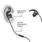 GOBOULT BassBuds X1 in-Ear Wired Earphones with 10mm Extra Bass Driver and HD Sound with mic 