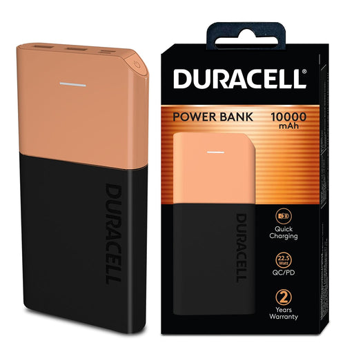 Duracell Power Bank 10000 mAh Portable Charger