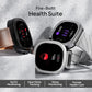 Fire-Boltt Collide 1.32" Display Smartwatch, Bluetooth Calling with Body Shielding Metal Paint, Single BT Connection, BT 2.0 Ultra Low Power Consumption, SpO2 