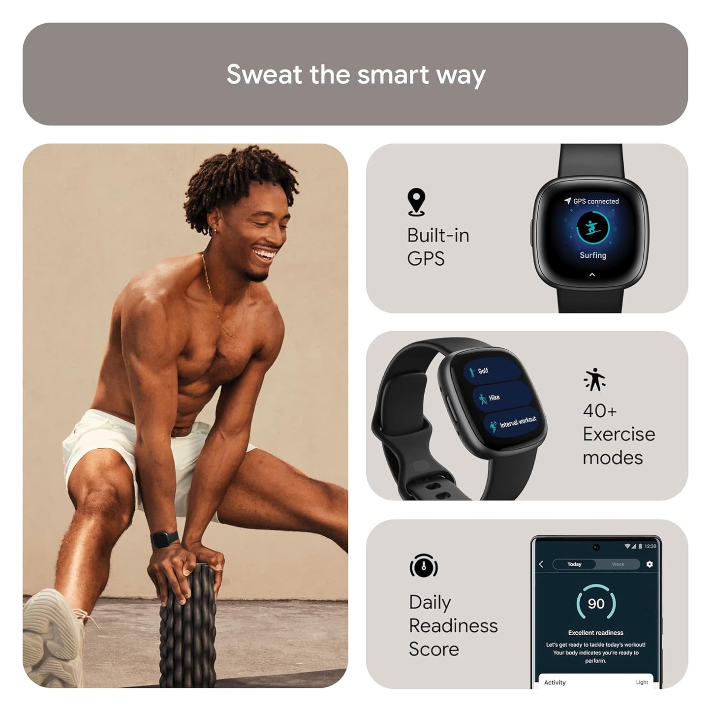 Fitbit Versa 4 Fitness Smart Watch