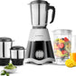 Longway Super Dlx 750 Watt Juicer Mixer Grinder with 4 Jars for Grinding, Mixing, Juicing with Powerful Motor | 1 Year Warranty | 