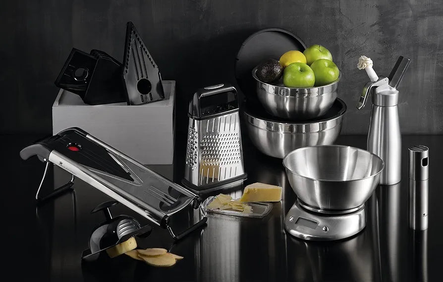 BERGNER Master Pro 2-in-1 Stainless Steel Balloon Whisk for Kitchen 
