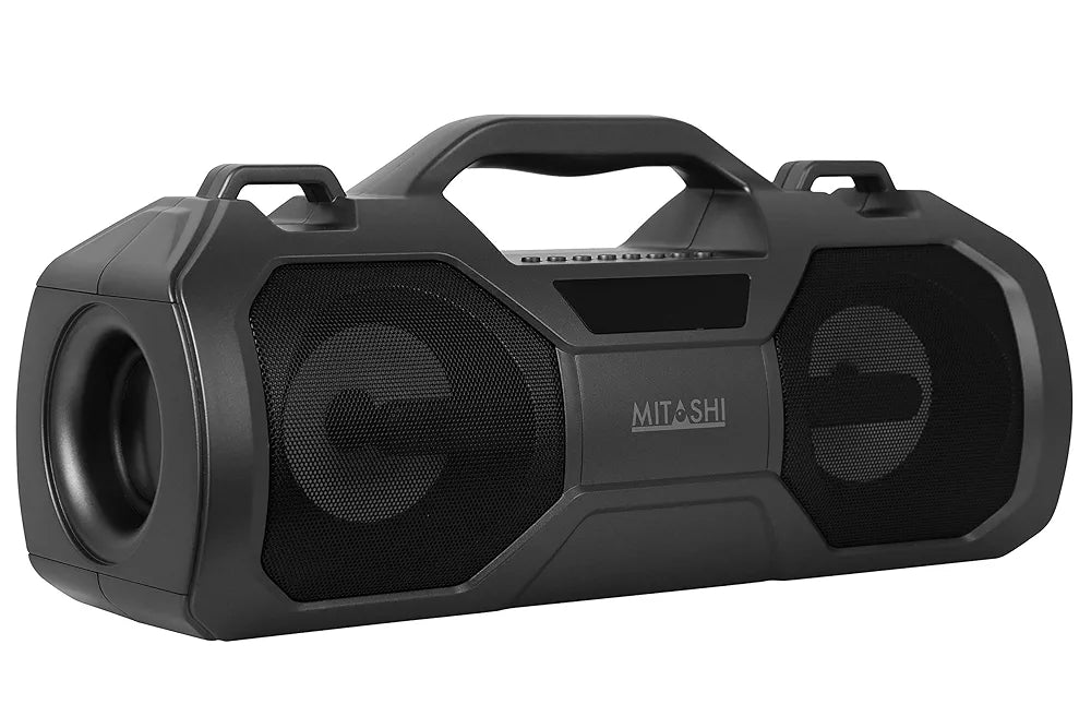 Mitashi MX 2020 Boom Box Portable Party Speaker with FM Radio and Flashing Club Lights