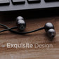 Boult Audio BassBuds Storm-X in-Ear Wired Earphones with Mic and Full Metal Body for Extra Bass & HD Sound 