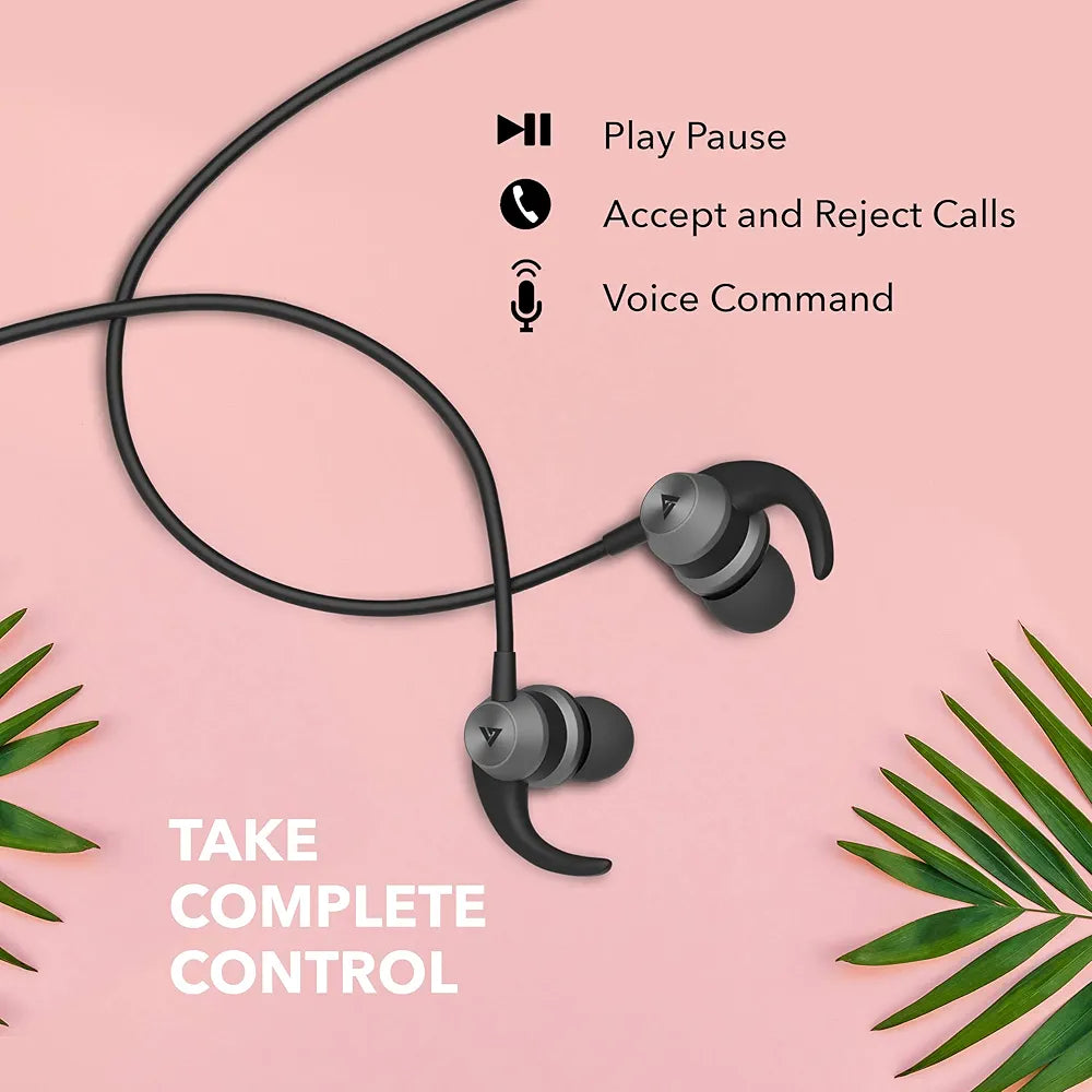 GOBOULT BassBuds X1 in-Ear Wired Earphones with 10mm Extra Bass Driver and HD Sound with mic 