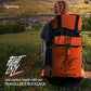 Lifelong 80 Ltr Travel Backpack - Rucksack Bags For Men & Women's - Trekking Bag Laptop Compartment - Tourist Bag For Travel, Hiking, Camping & Trekking- Rucksack Bag Accessories - Orange, 1