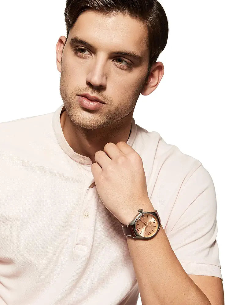 Titan Purple Upgrades Analog Copper Dial Men's Watch-9478QL04J / 9478QL04J/9478QL04J