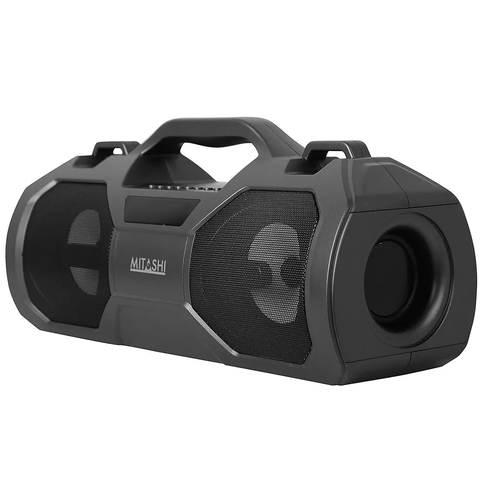 Mitashi MX 2020 Boom Box Portable Party Speaker with FM Radio and Flashing Club Lights