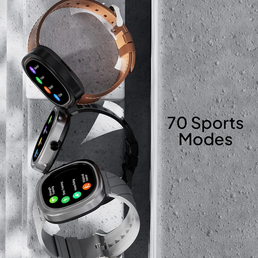 Fire-Boltt Collide 1.32" Display Smartwatch, Bluetooth Calling with Body Shielding Metal Paint, Single BT Connection, BT 2.0 Ultra Low Power Consumption, SpO2 