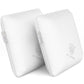 MY ARMOR Memory Foam Square Cushion with Outer Cover - Pack of 2