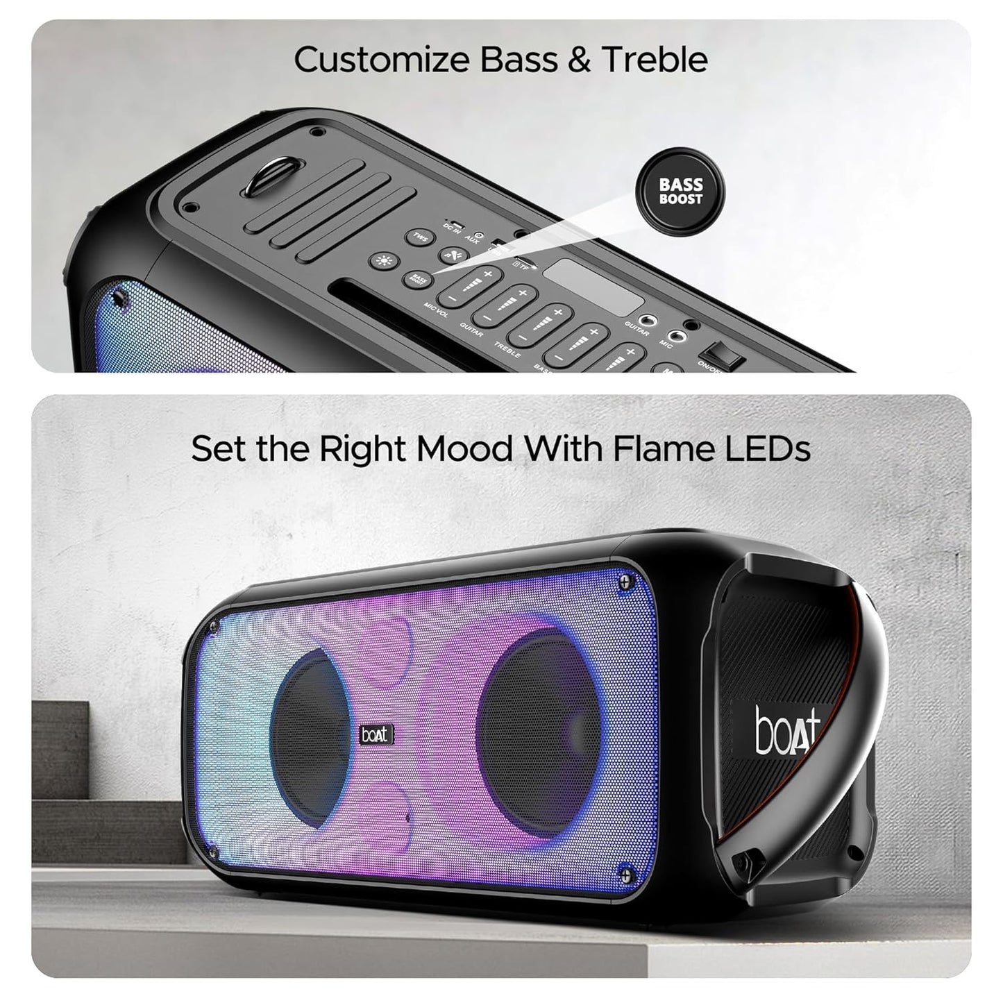 boAt Partypal 300/320 Speaker with 120 W Signature Sound