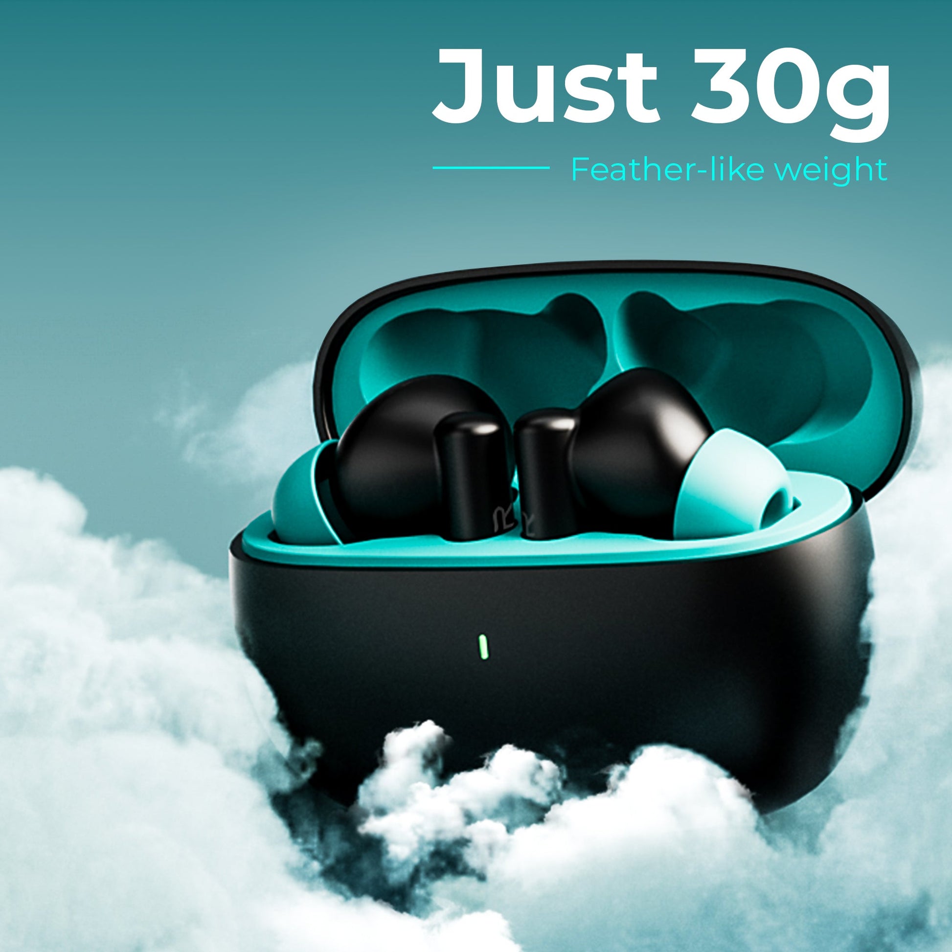 TRIGGR Ultrabuds N1 Neo with ENC, 40Hr Playback, 13mm Drivers, Rich Bass, Fast Charging Bluetooth Headset