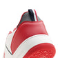 Men Reggie Red Retro Court Sneakers