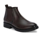 The Lifestyle Co. Men Brown High-Top Chelsea Boots