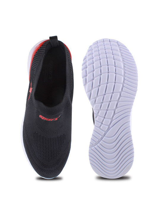 Sparx Men Black Textile Running Shoes