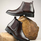 The Lifestyle Co. Men Brown High-Top Chelsea Boots