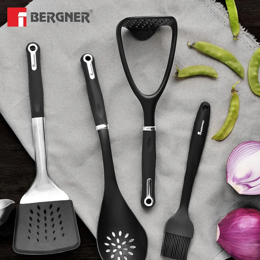 BERGNER Master Pro Nylon Potato Pav Bhaji Masher for Kitchen 