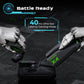 TRIGGR Kraken X4 with 13mm Drivers, 40ms Latency, ENC, 60H Battery, Rubber Finish, v5.4 Bluetooth
