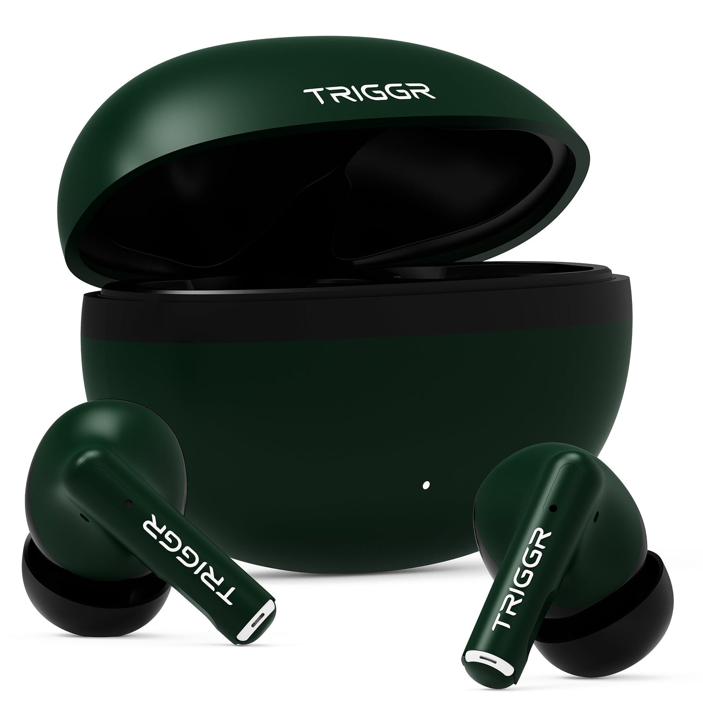 TRIGGR Ultrabuds N5 with Latest BT v6.0, 40Hr Playtime, 13mm Dynamic Drivers, Rich Bass