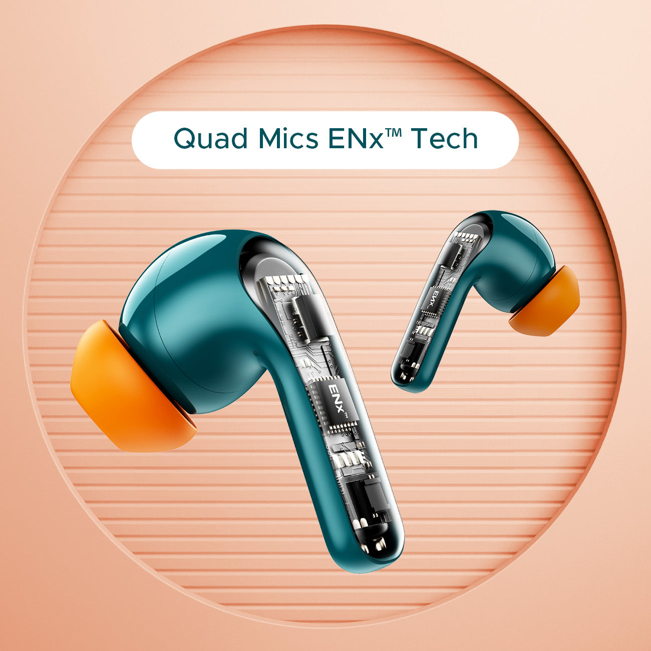 boAt Airdopes 155 | Wireless Earbuds with 40 Hours Playback, ENx™ with Quad Mics, Bluetooth v5.3