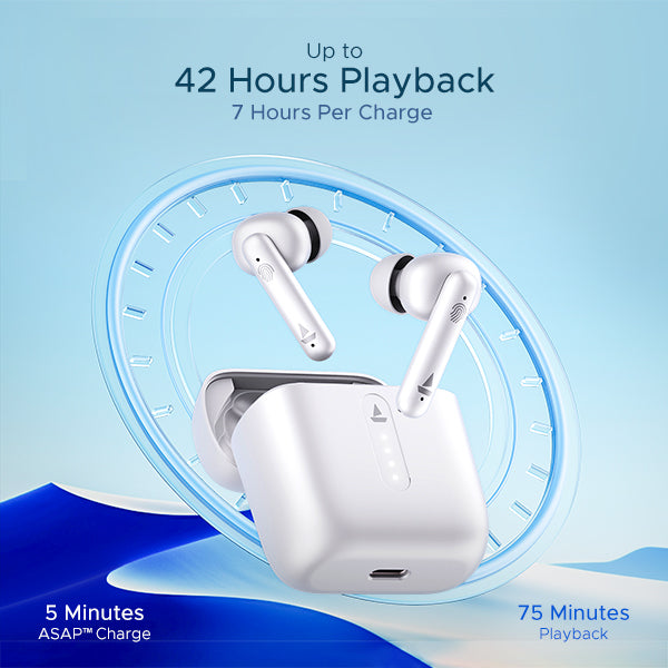 boAt Airdopes 141 | Wireless Earbuds with 42 Hours Playback, ENx™ Technology, BEAST™️ Mode
