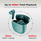 boAt Airdopes Atom 83 | True Wireless Earbuds with up to 50 Hours Playtime, Quad Mics with ENx™ Technology, 13mm Drivers, BEAST™ Mode, ASAP™ Charge
