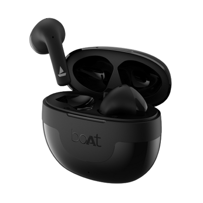 boAt Airdopes Hype | Wireless Earbuds with 100 Hours Playback, ENx™ Technology, ASAP™ Charge, BEAST™ Mode, 13mm Drivers