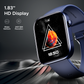 boAt Storm Call 2 | Smartwatch with Bluetooth Calling, 1.83" (4.64cm) HD Display, 700 + Active modes, 1000+ Watch Faces, Crest OS+